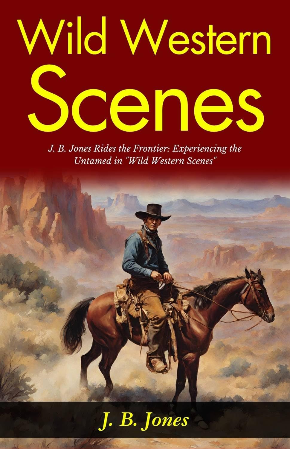 Wild Western Scenes: J B Jones Rides The Frontier: Experiencing The Untamed In "Wild Western Scenes" | Grocsy