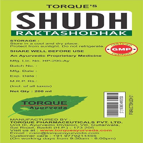 Torque's Shudh Raktashodhak Herbal Blood Purifier | Grocsy