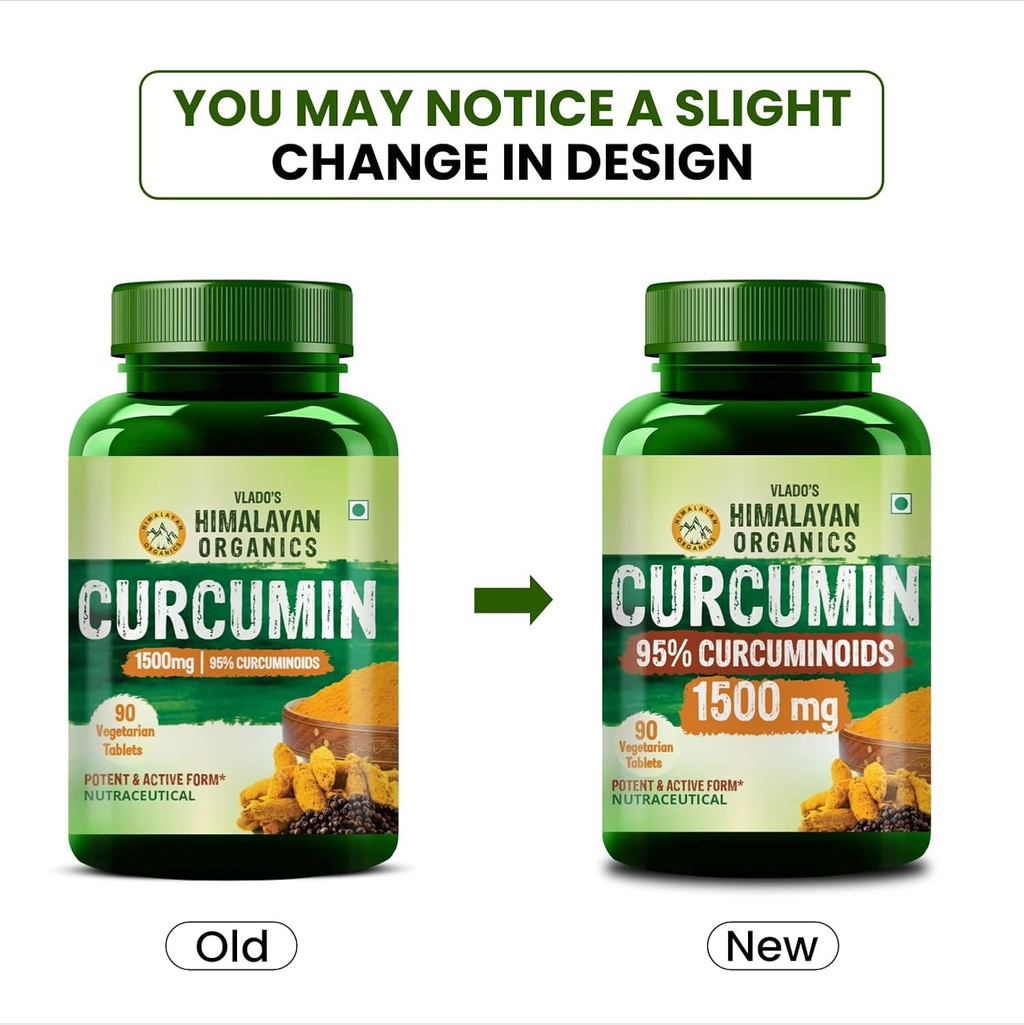Himalayan Organics Curcumin Tablets | Grocsy