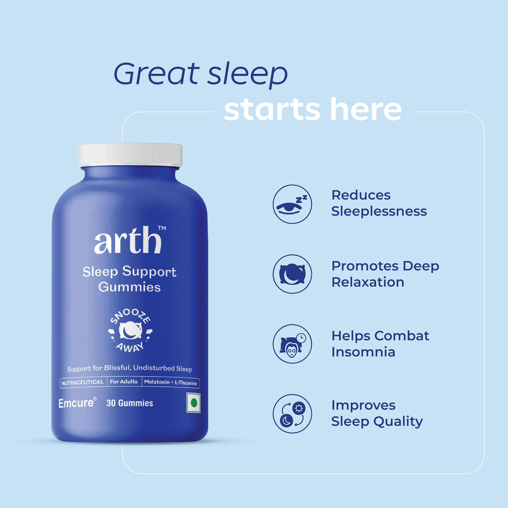 Arth Melatonin Sleep Gummies | Grocsy