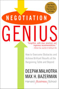 Negotiation Genius: How To Overcome Obstacles And Achieve Brilliant Results At The Bargaining Table And Beyond | Grocsy