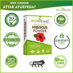 Attar Ayurveda Hibiscus Powder | Grocsy