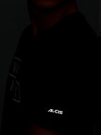 Alcis Typography Printed Anti Static Slim Fit T-shirt | Grocsy