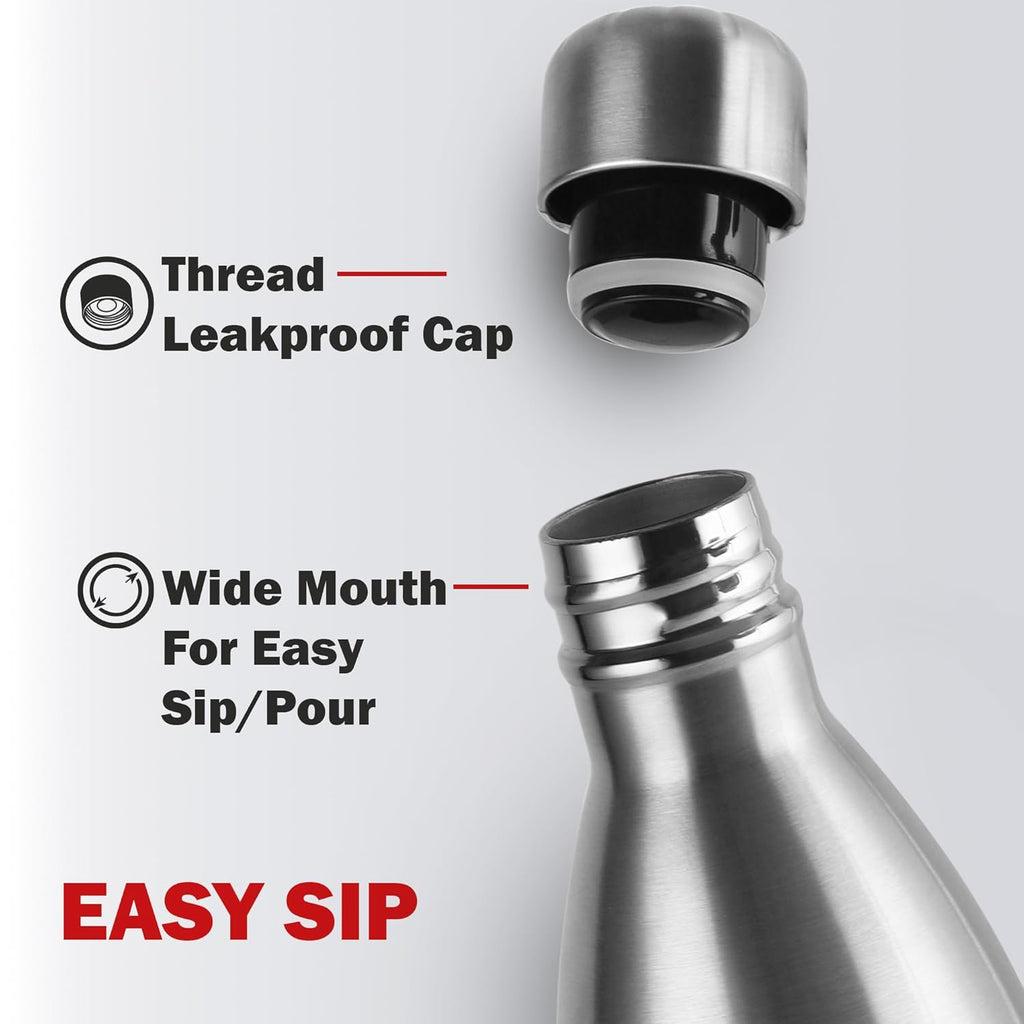 CELLO Swift Insulated Stainless Steel Flask Water Bottle for Daily Use 2000 ml | Grocsy
