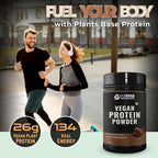 BOOSTIQ Vegan Plant Protein Powder - Chocolate Flavour | Grocsy