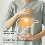 Vokin Biotech Betaine Trimethylglycine (TMG) for Support Healthy Homocysteine Levels | Grocsy