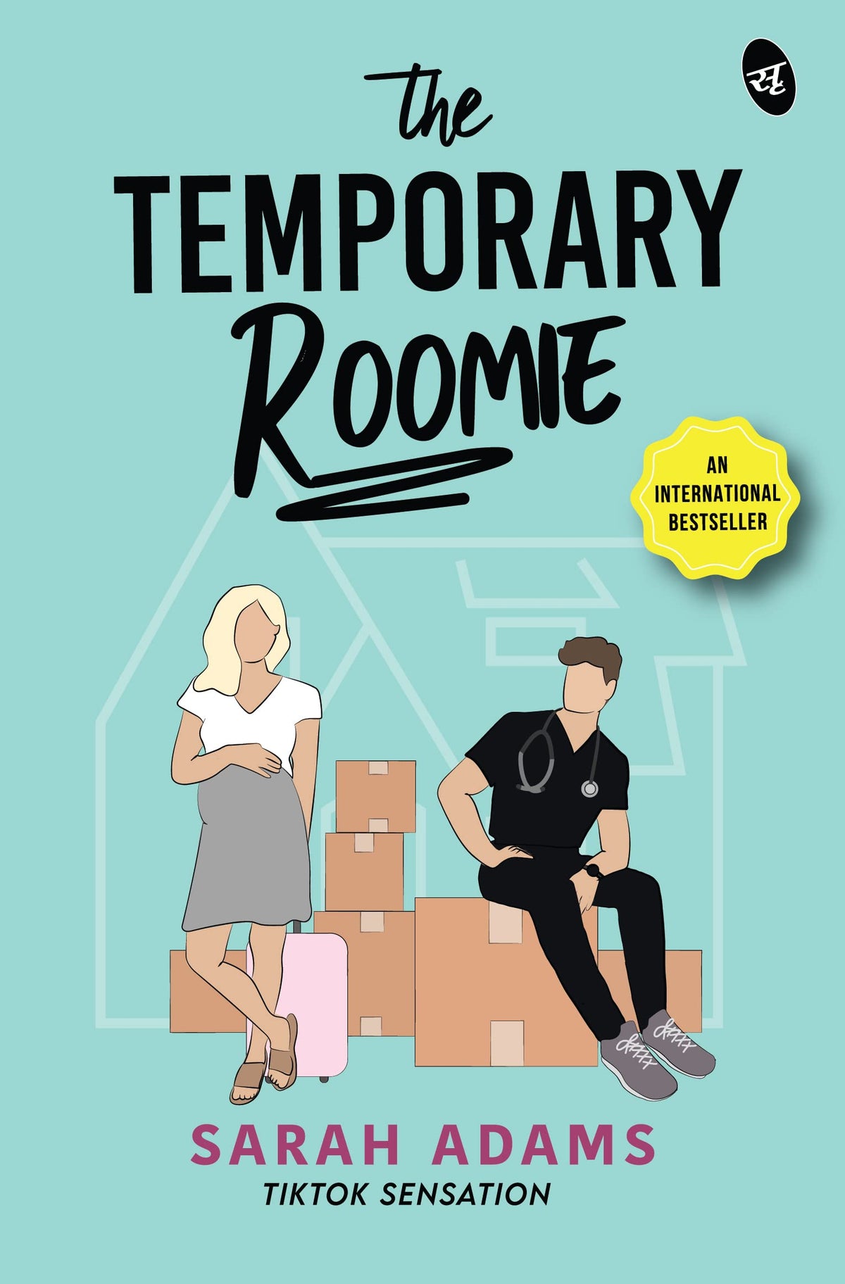 The Temporary Roomie: A bestselling Romantic Comedy ǀ A hilarious romance of enemies turned lovers as seen on TikTok - Sarah Adams | Grocsy