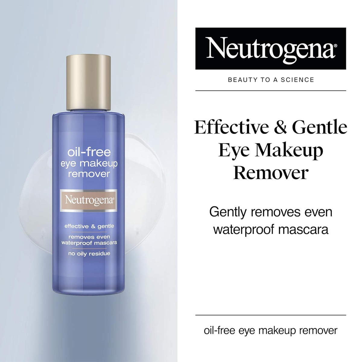 Neutrogena Oil Free Eye Makeup Remover | Grocsy