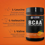 BOOSTIQ BCAA Powder - Orange Flavour | Grocsy