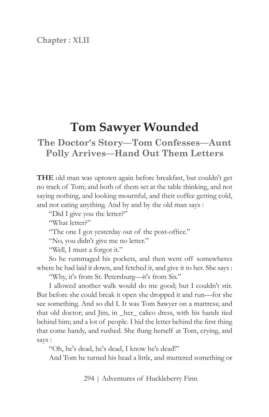 The Adventures Of Huckleberry Finn - Mark Twain | Grocsy