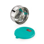 HAZEL Stainless Steel Airtight Storage Containers Set of 4 | 450ml Each Lunch Box | Grocsy