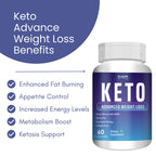 Vokin Biotech Keto Capsules Ultra Weight Loss Fat Burner Supplement with (Green Tea + Garcinia Cambogia + Green Coffee) Extract Capsules | Grocsy
