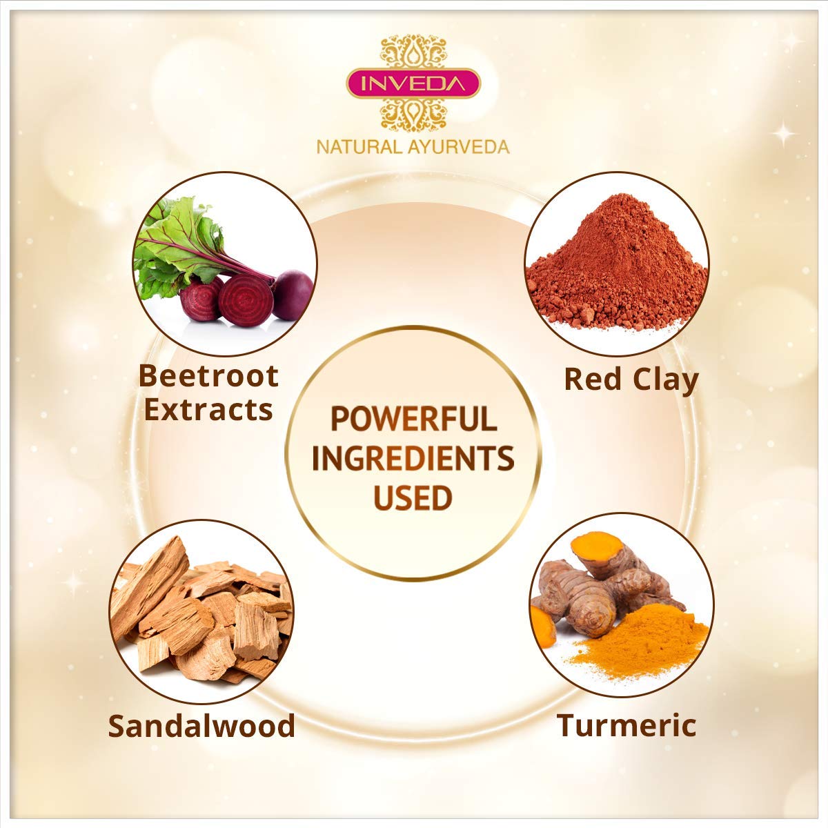 Inveda French Red Clay Masque | Grocsy