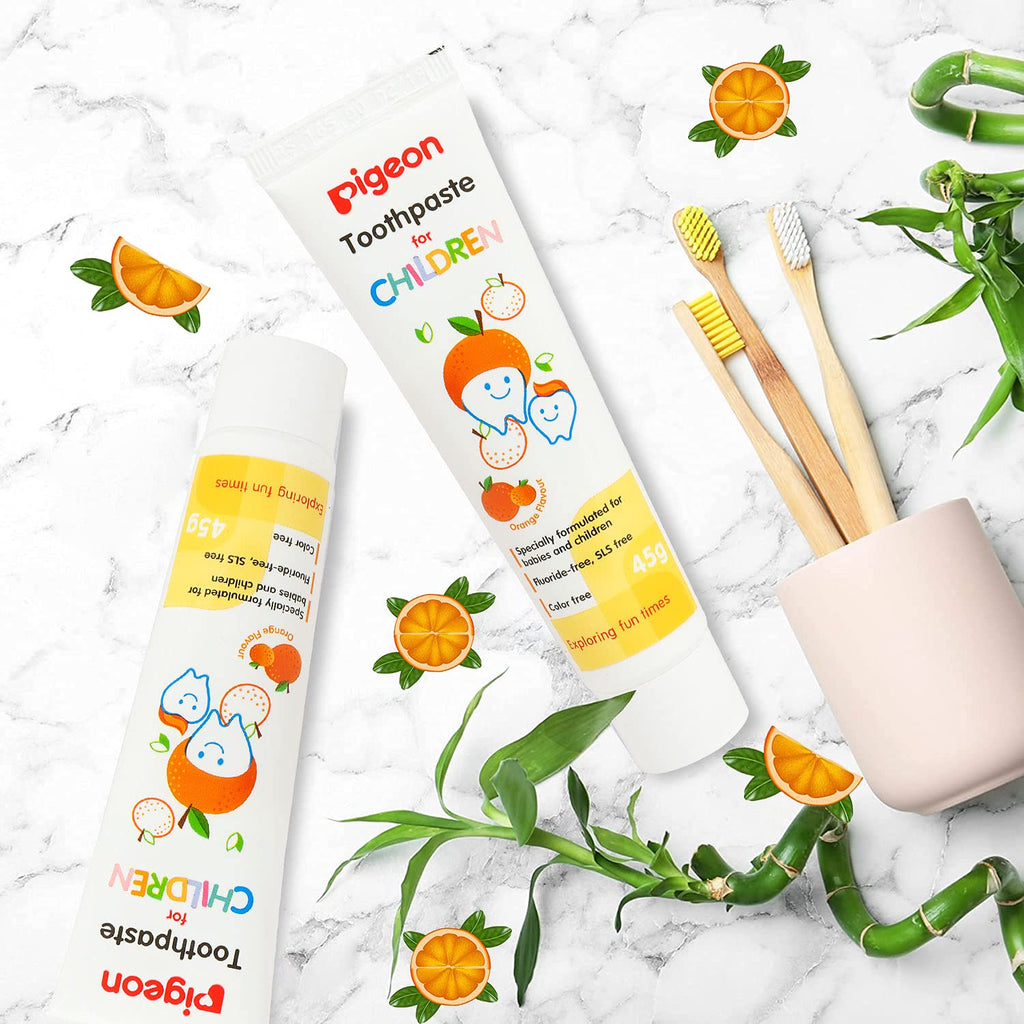 Pigeon Strawberry Toothpaste For Babies | Grocsy