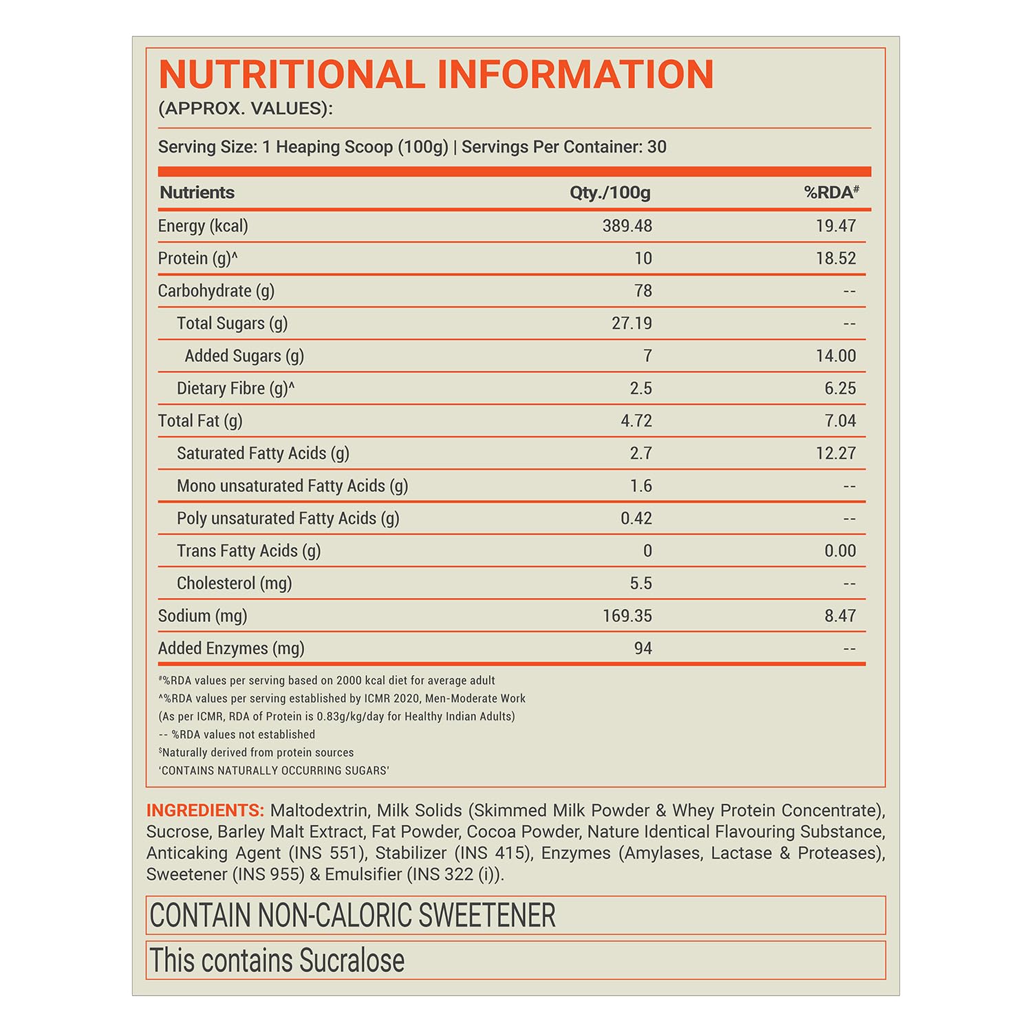 Fuelone Max Gainer - Chocolate | Grocsy