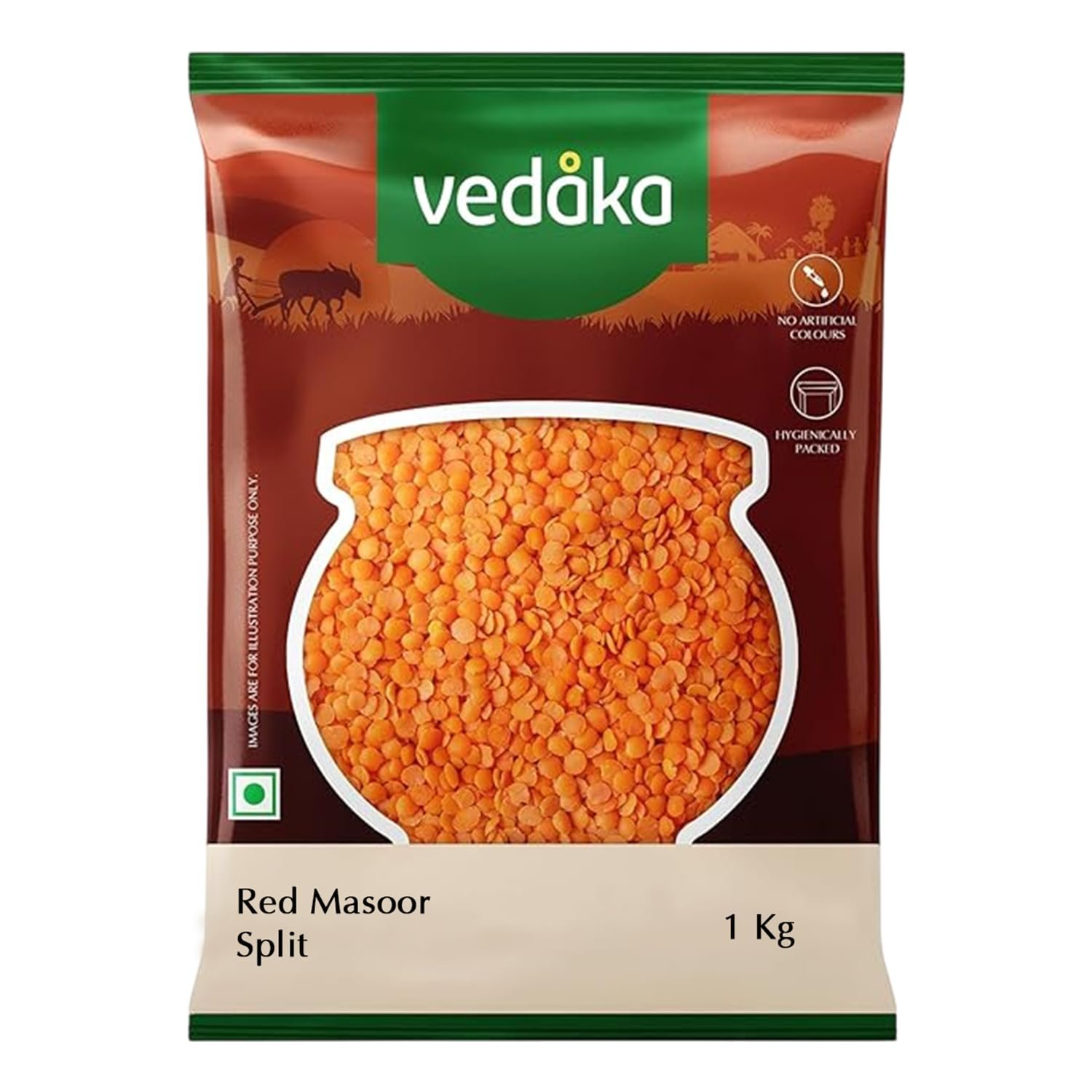 Vedaka Red Masoor Dal Split
