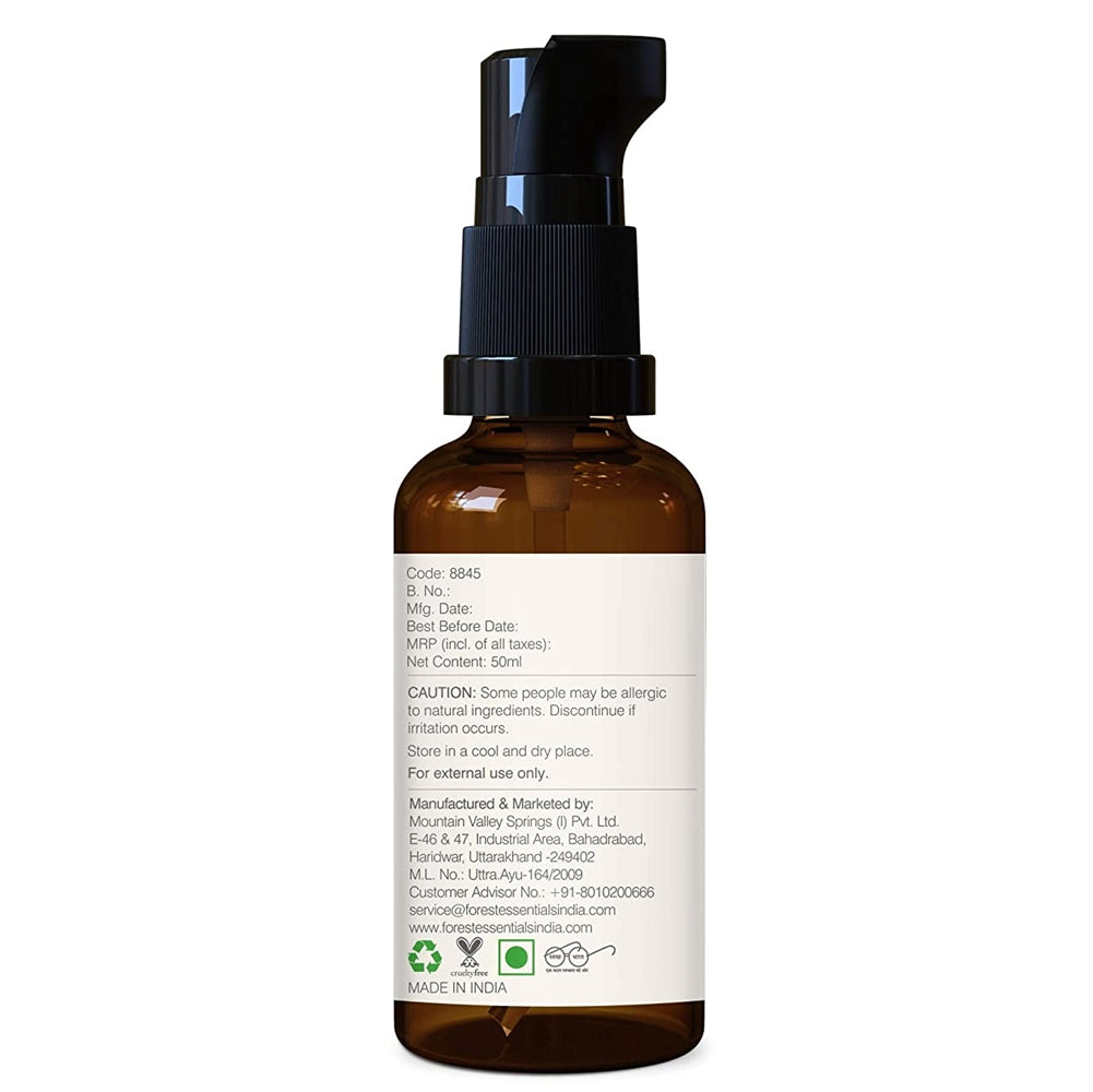Forest Essentials Sun Fluid Tender Coconut Water with Turmeric & Basil Leaf SPF 50|PA + + | Grocsy