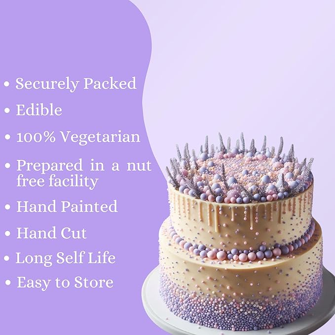 Confect Lavender | Sprinkles Bottle for Decoration Bottle | Grocsy