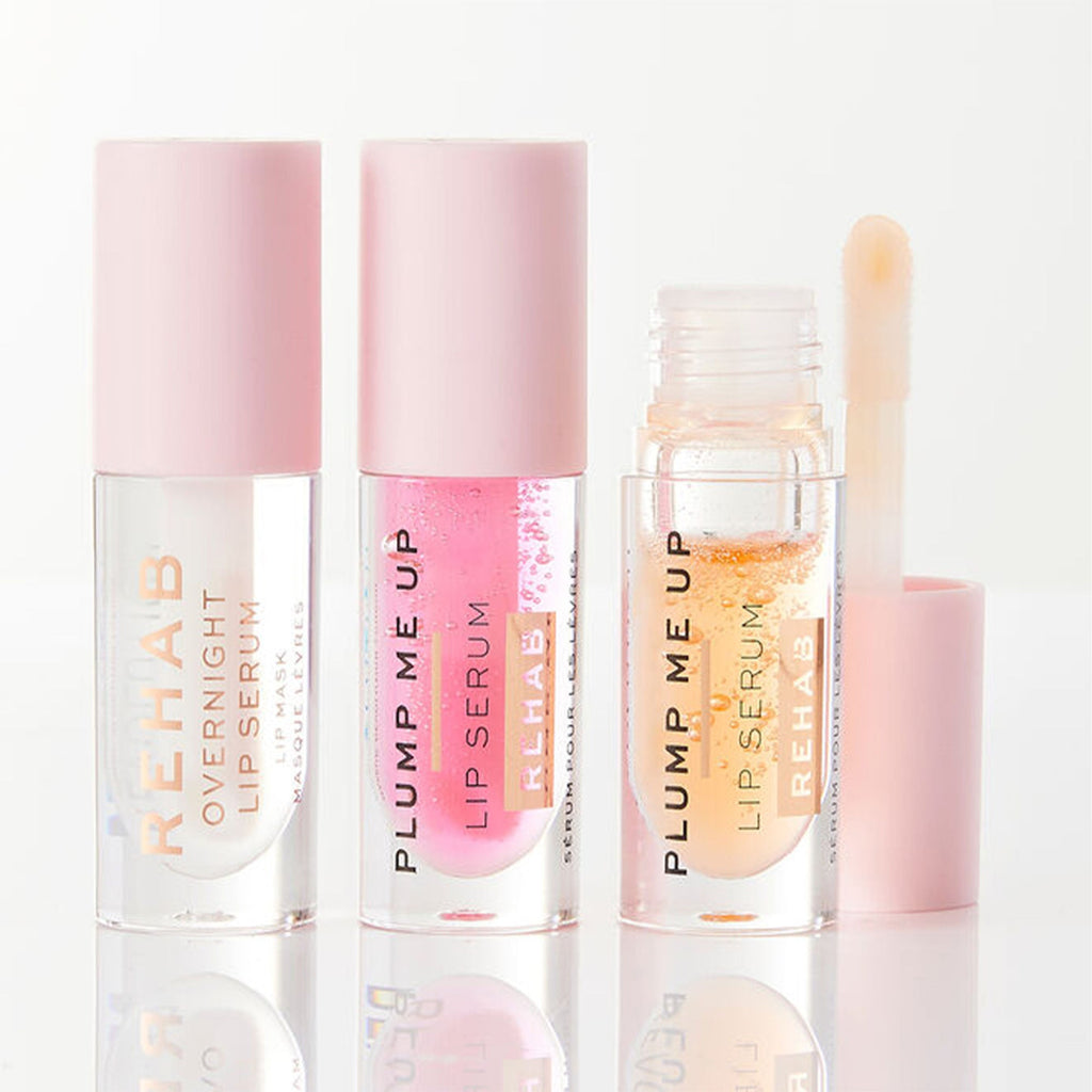 Makeup Revolution Rehab Plump Me Up Lip Serum Orange Glaze | Grocsy