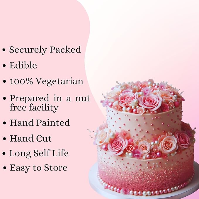 Confect Rose Pink | Sprinkles Bottle for Decoration Bottle | Grocsy
