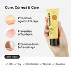 Cureskin Mineral Day Cream Sunscreen Matte Finish SPF 30 PA+++ | Grocsy