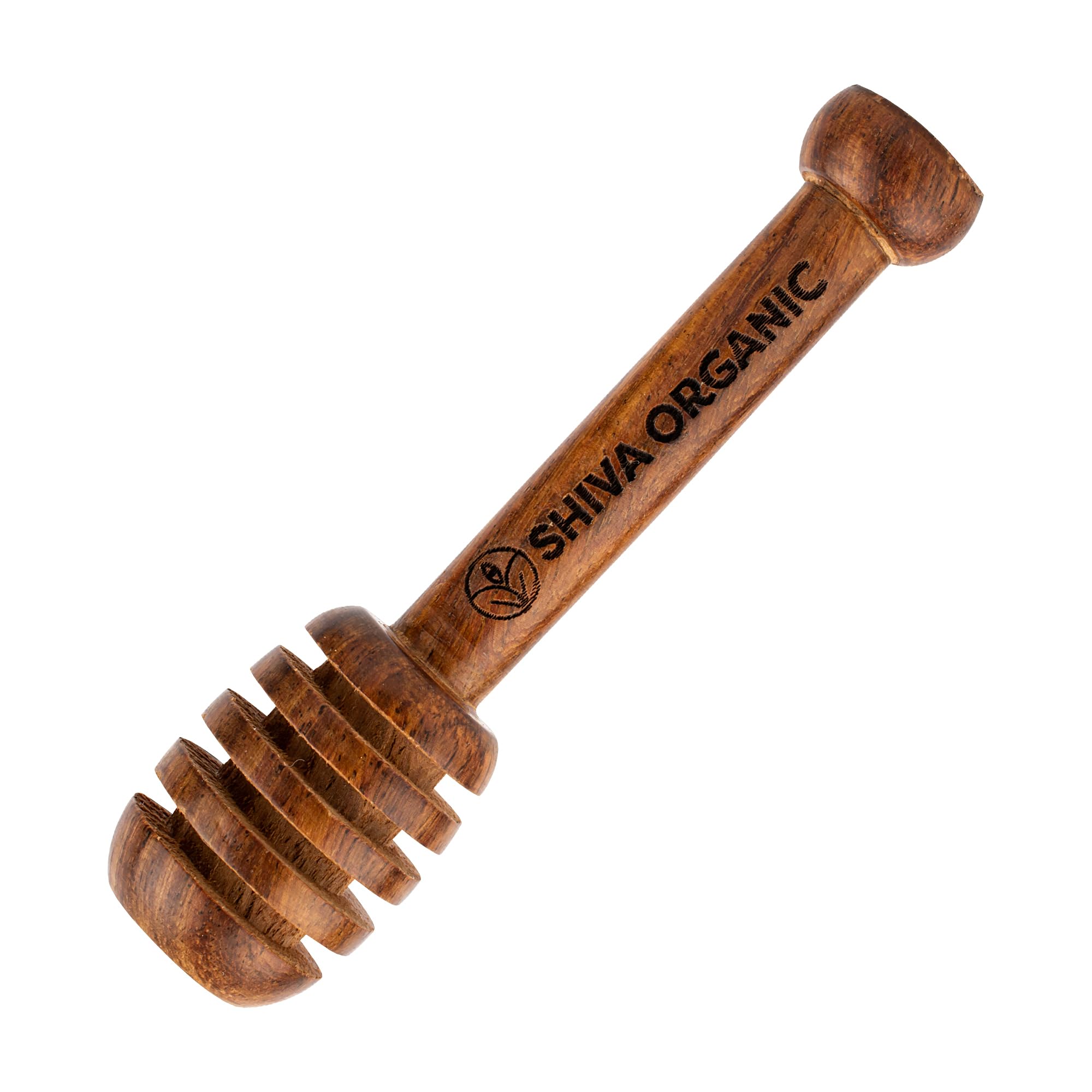 Shiva Organic's Sheesham Wood Honey Dipper | Grocsy