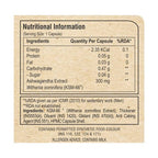 Pure Nutrition Ashwagandha KSM-66 Capsules | Grocsy