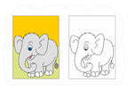 Coloring Book For Kids: Scholars Hub Copy Colour Book - Vol 1, Vol 2 (Set Of 2 Books) (For Ages 3+) | 64 Pages | Grocsy