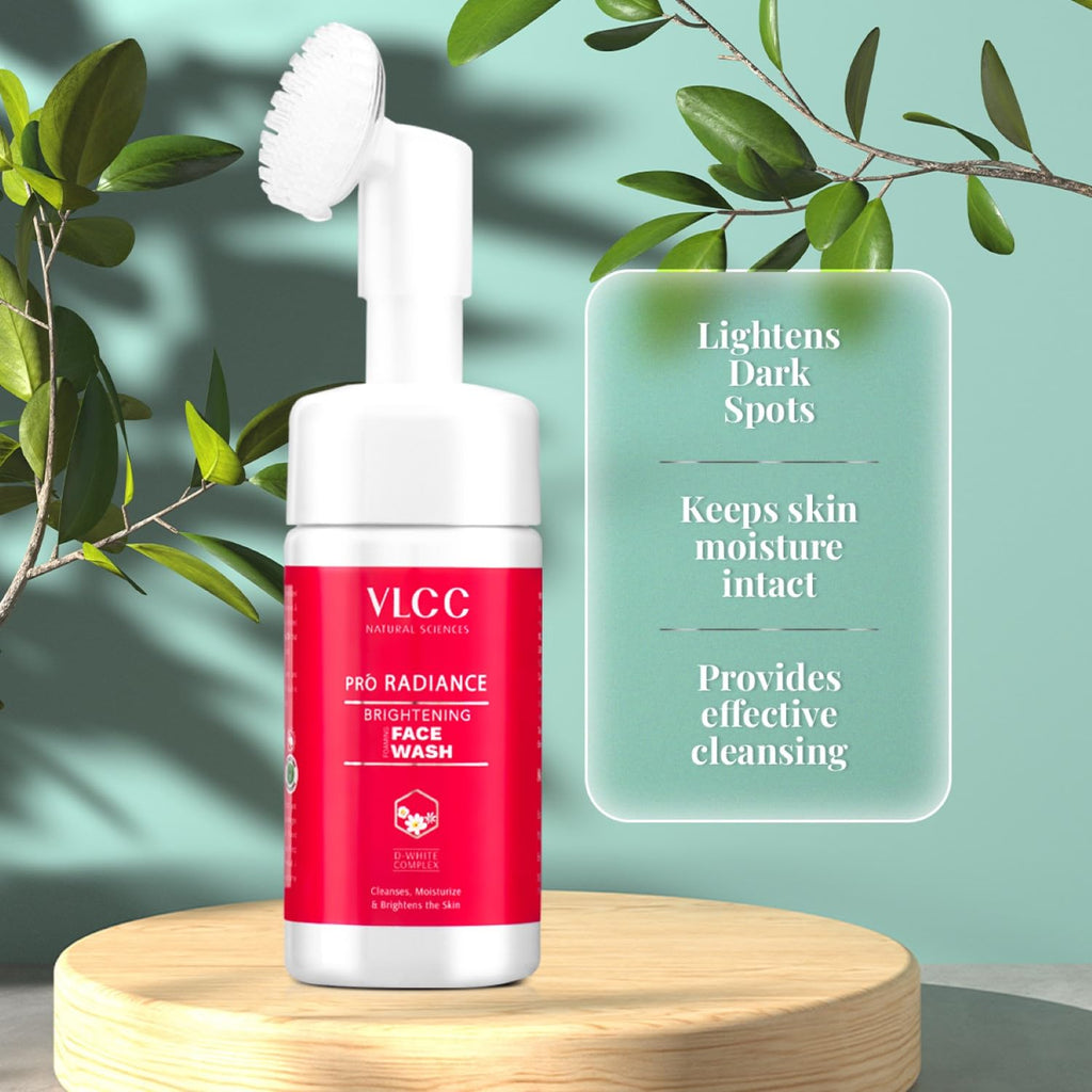 VLCC Pro Radiance Skin Brightening Foaming Face Wash | Grocsy
