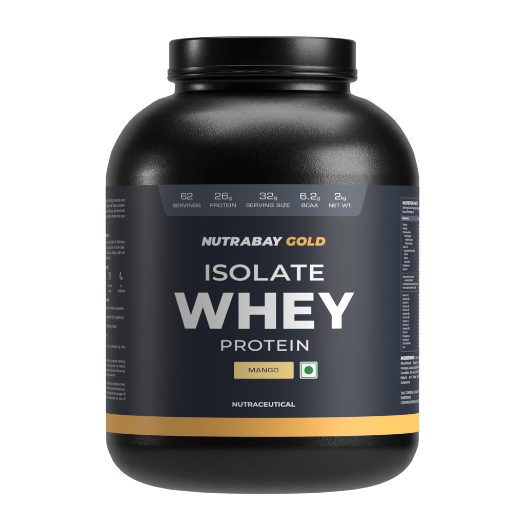 Nutrabay Gold Isolate  Whey Protein Powder | Grocsy