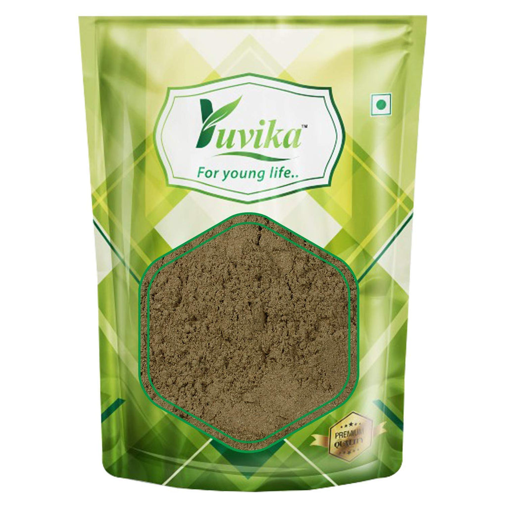 Yuvika Brahmi Booti Powder - Bacopa Monnieri Linn - Centella Asiatica Linn - Indian Pennywort | Grocsy