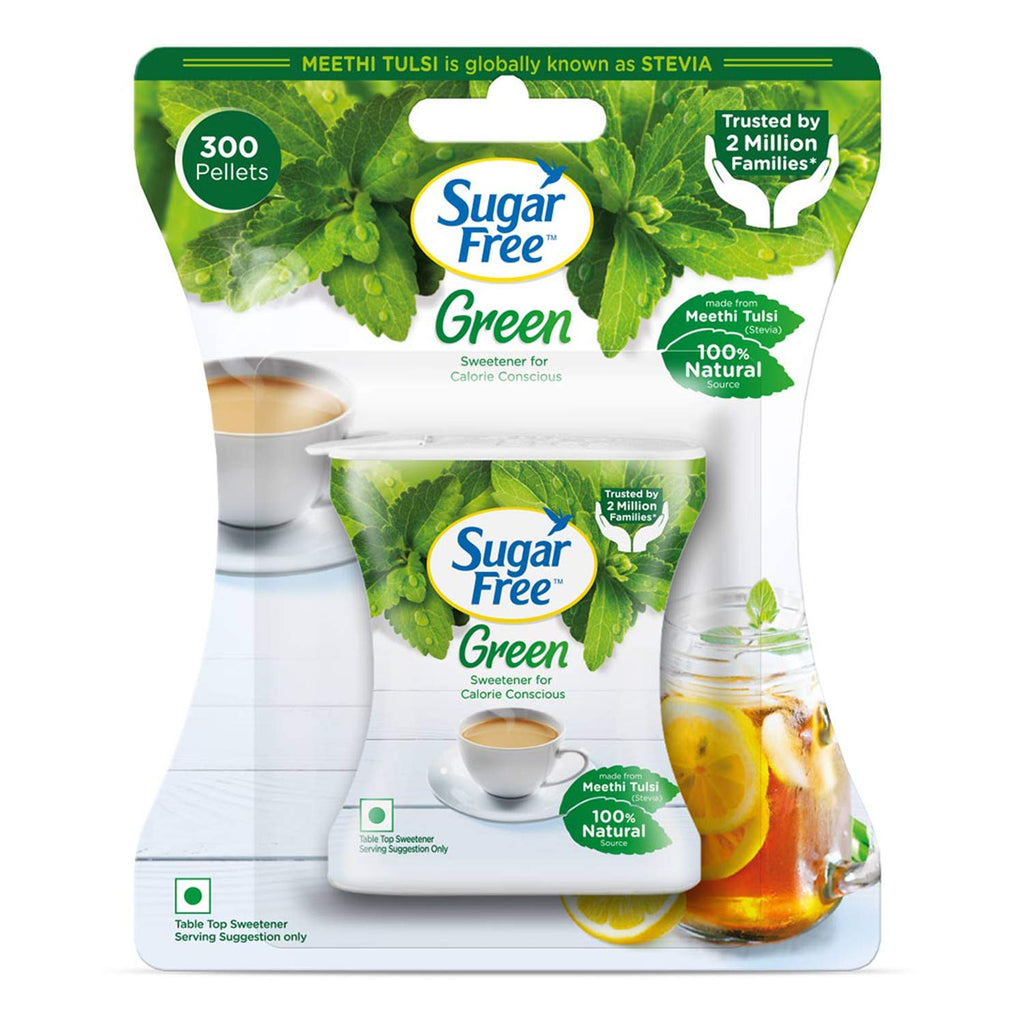 Sugar Free Green Stevia 100% Natural Sweetener and Sugar Substitute Pellets | Grocsy