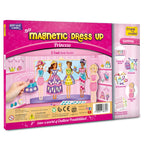 Imagimake DIY Magnetic Dress-Up Princess |Pretend Play Magnetic Toys for Kids | 30 Magnetic Dresses & Accessories | Interchange & Create Unlimited Outfits | Birthday Gift for 3,4,5,6,7,8 Year Old Girl | Grocsy