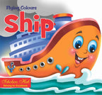 Flying Colours Cut Out Board Book - Ship | Grocsy