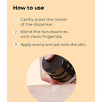 Cosrx Advanced Snail Radiance Dual Essence | Grocsy