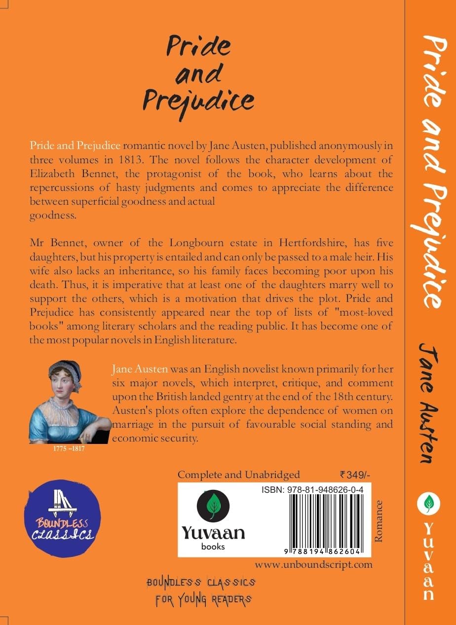 Pride And Prejudice - Jane Austen | Grocsy