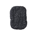 ILEM JAPAN Natural Konjac Sponge Body (Charcoal) | Grocsy