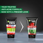 Garnier Men Acno Fight 6-in-1 Anti-Pimple Face wash | Grocsy