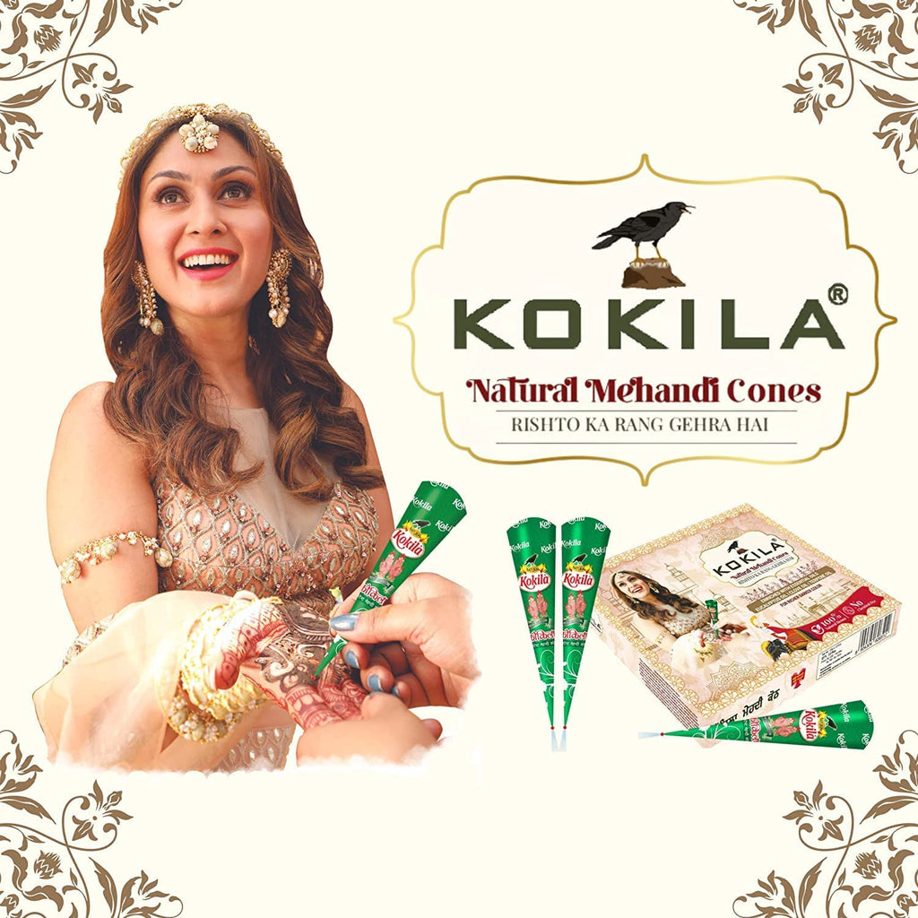 Kokila Natural Mehandi Cones | Grocsy