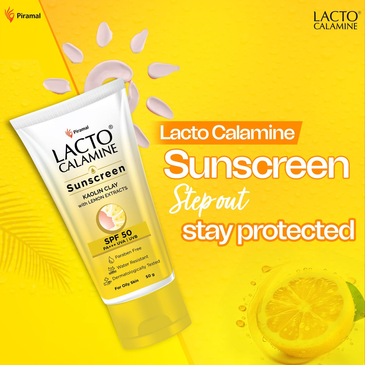 Lacto Calamine Daily Sunshield Matte Look Sunscreen SPF 50 PA +++ | Grocsy