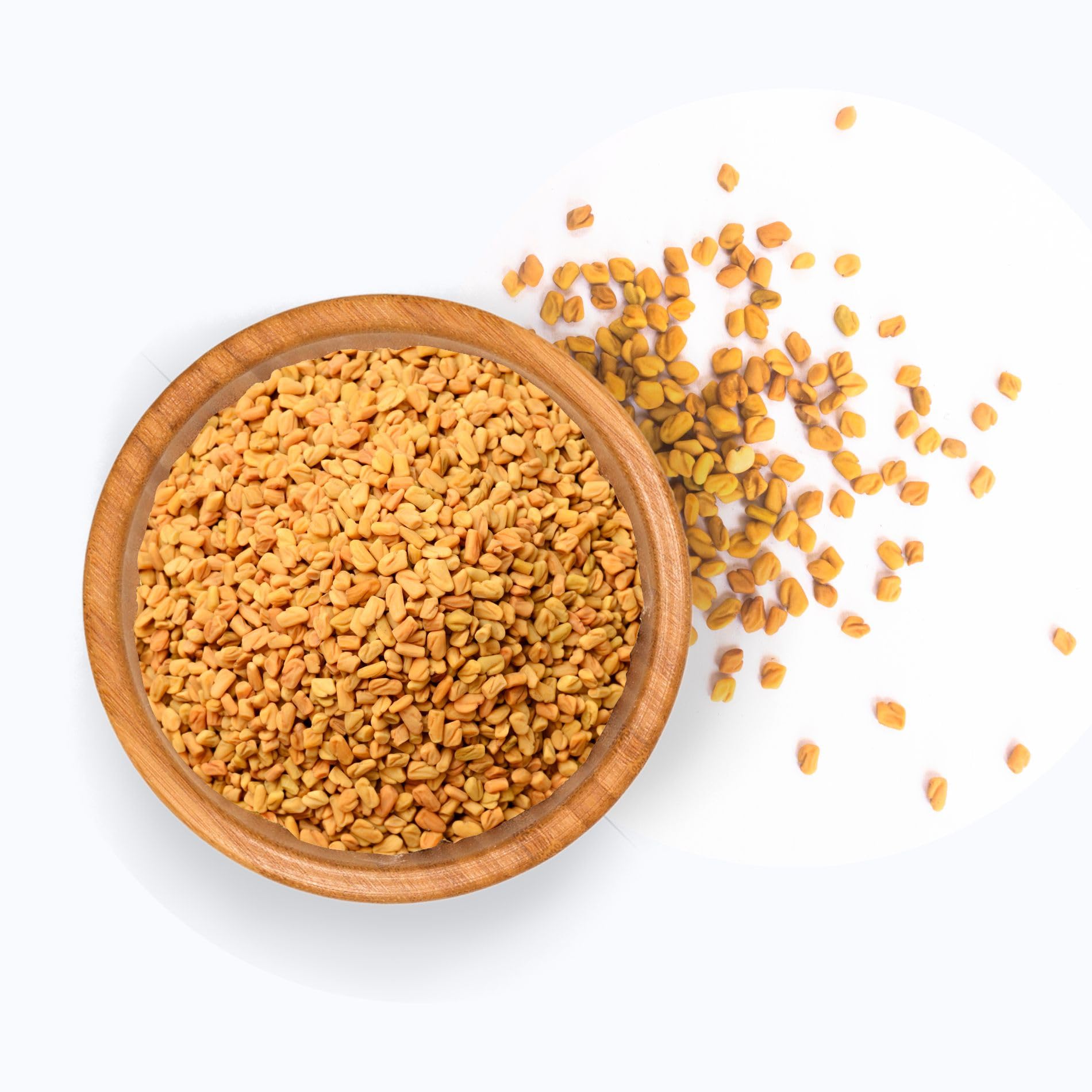 Organic Zing Fenugreek Seeds Also Known As Methi Seeds and Trigonella Foenum-Graecum Vegan | Preservative Free | Resealable Pack | Grocsy