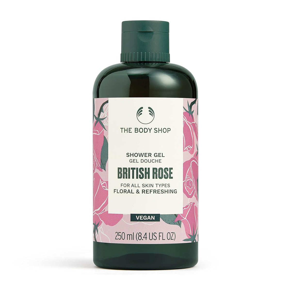The Body Shop British Rose Shower Gel | Grocsy