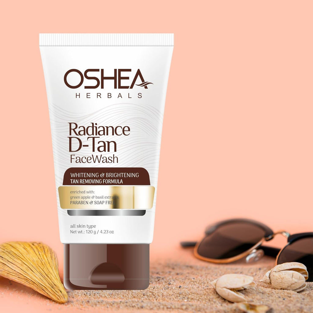 Oshea Herbals Radiance D-Tan Face Wash | Grocsy
