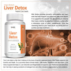 Vokin Biotech Liver Detox For Healthy Liver | Helps in Cleanse Liver, Natural Protection Against Fatty Liver Supplement For Men And Women | Grocsy