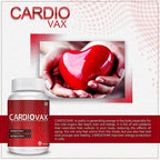 Vokin Biotech Natural Cardiovax with Arjuna Extract & Moringa Extract (60 Tablets) With Cold Pressed Flaxseed Oil | Omega 3 6 9 | Grocsy