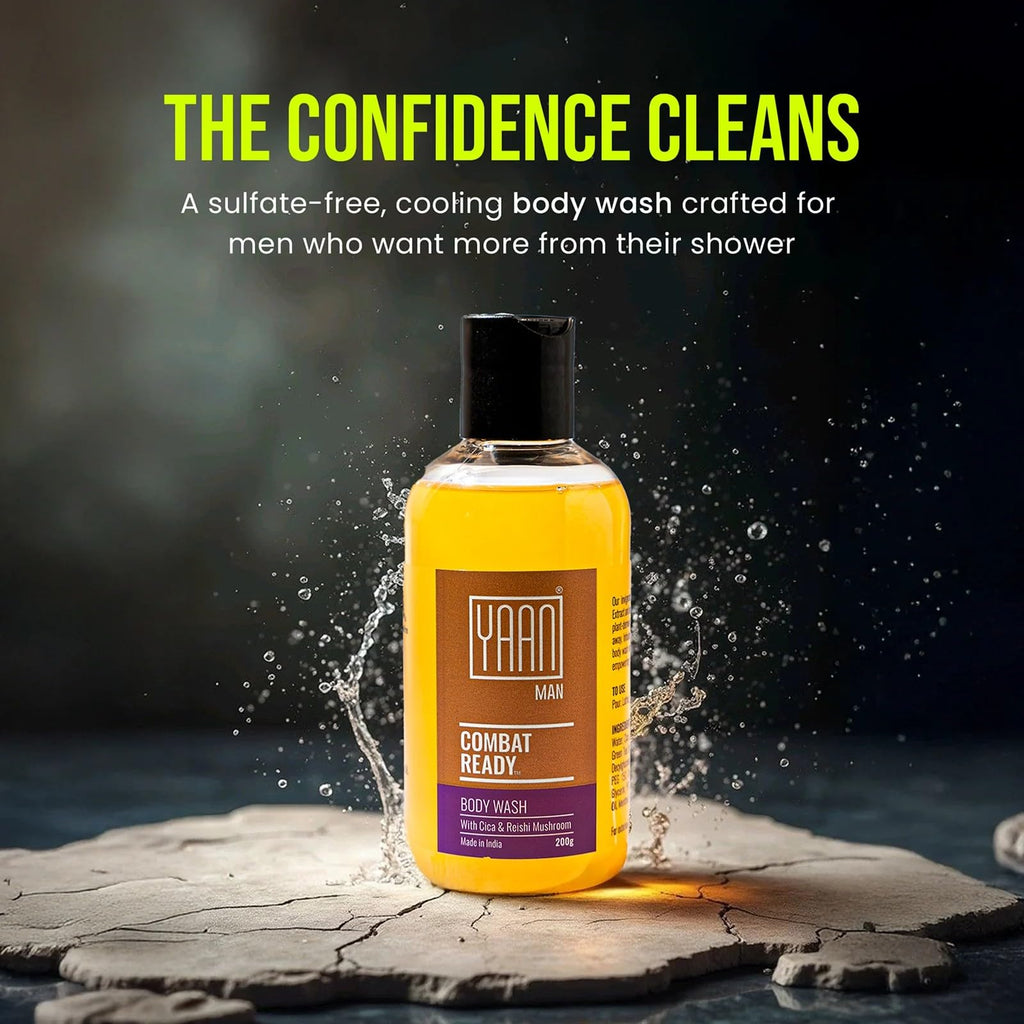 Yaan Man Combat Ready Body Wash | Grocsy