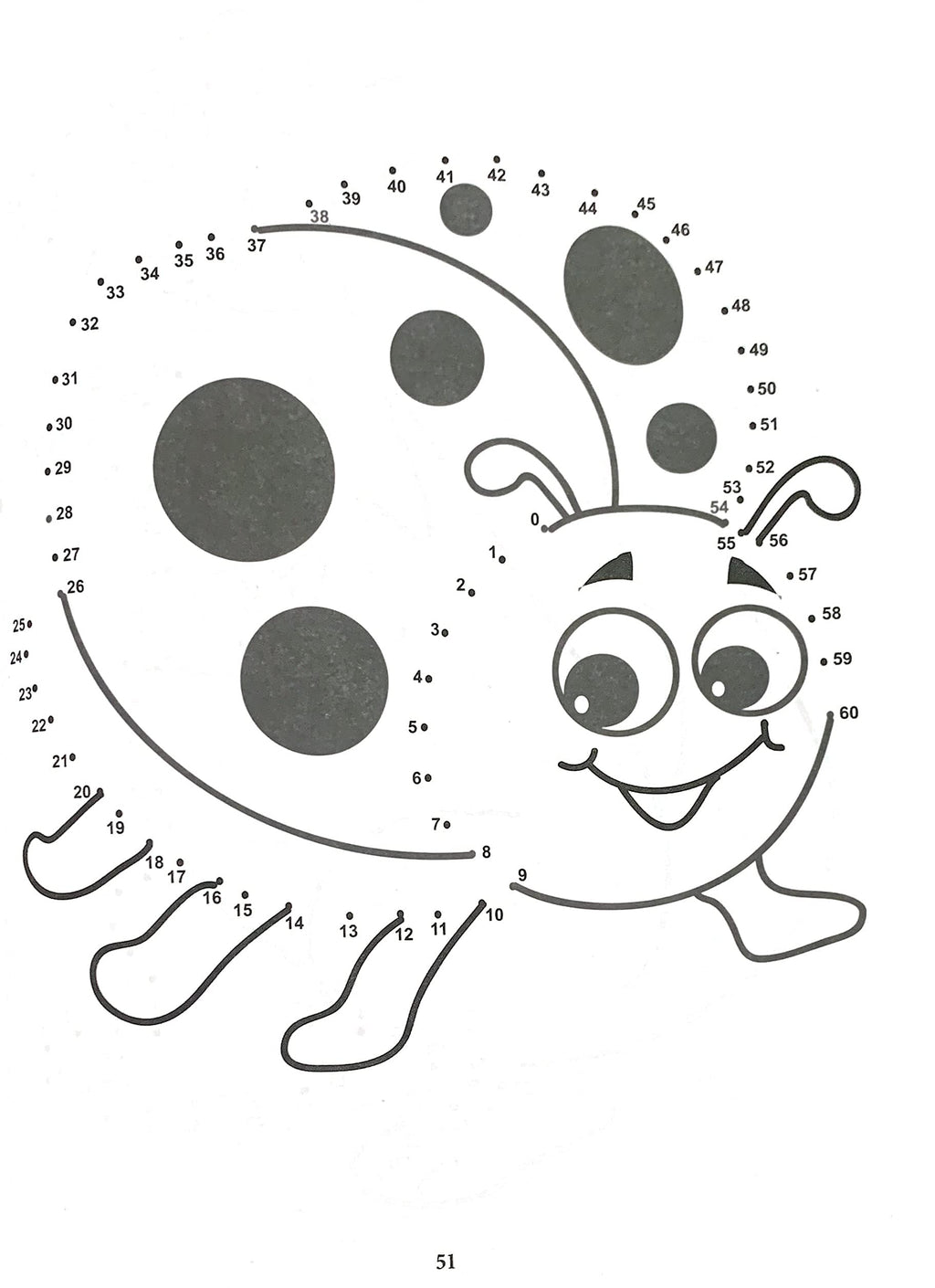 Scholars Hub Dot To Dot Activity Book For Kids (Numbers 1-100 & Abc) ( Set Of 2 Books) (Ages 3-6) | 152 Pages | Fun Activities For Children | Join The Dots And Coloring Book For Kids | Grocsy