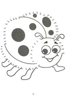 Scholars Hub Dot To Dot Activity Book For Kids (Numbers 1-100 & Abc) ( Set Of 2 Books) (Ages 3-6) | 152 Pages | Fun Activities For Children | Join The Dots And Coloring Book For Kids | Grocsy
