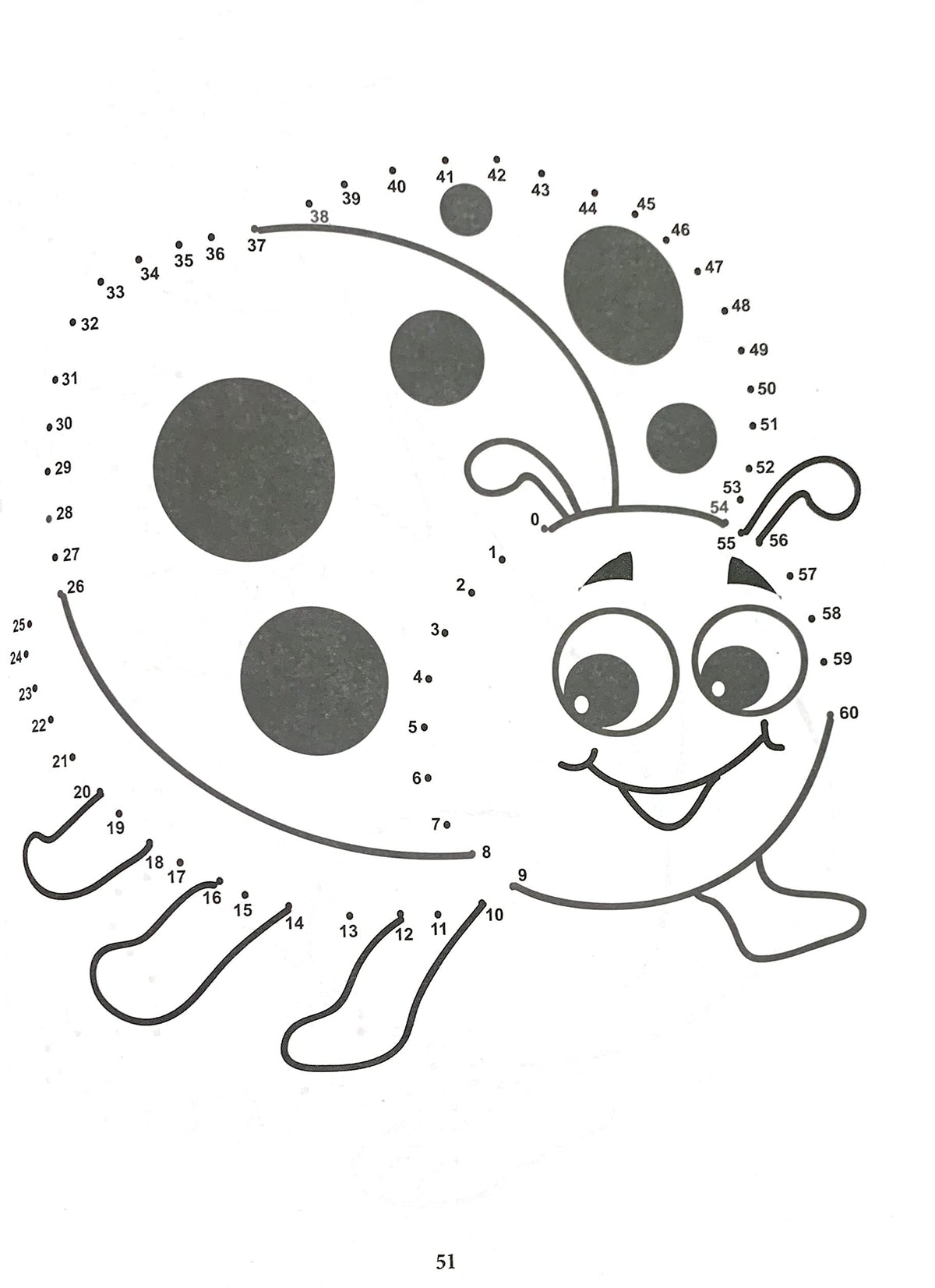 Scholars Hub Dot To Dot Activity Book For Kids (Numbers 1-100 & Abc) ( Set Of 2 Books) (Ages 3-6) | 152 Pages | Fun Activities For Children | Join The Dots And Coloring Book For Kids | Grocsy