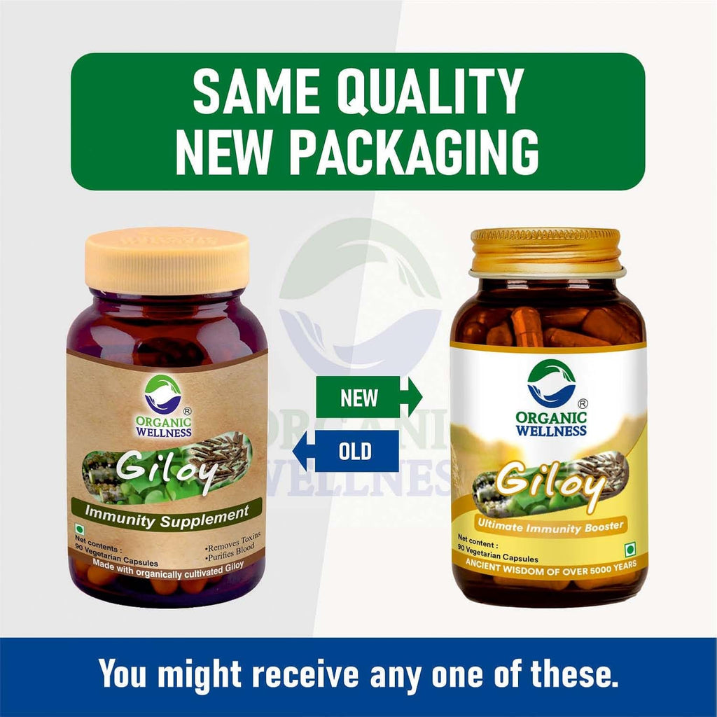 Organic Wellness Giloy Capsules | Grocsy